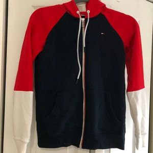 TOMMY HILFIGER COLOUR BLOCK HOODIE